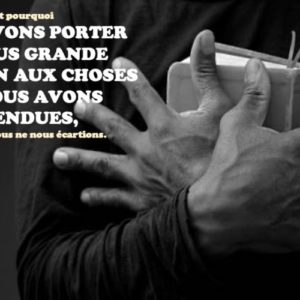 NOUS DEVONS PORTER UNE PLUS GRANDE ATTENTION AUX CHOSES QUE NOUS AVONS ENTENDUES